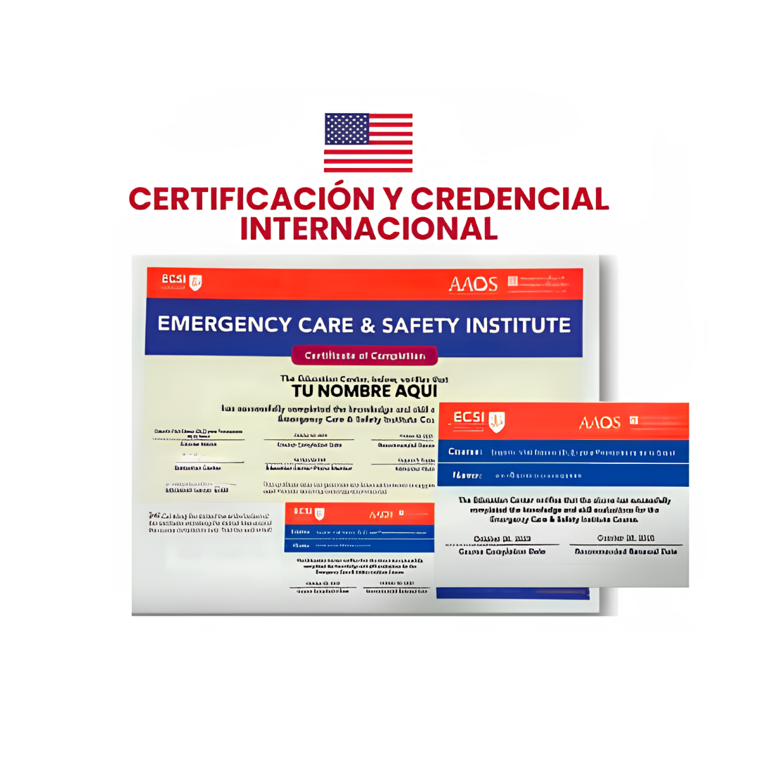 Certificación y credencial internacional ECSI